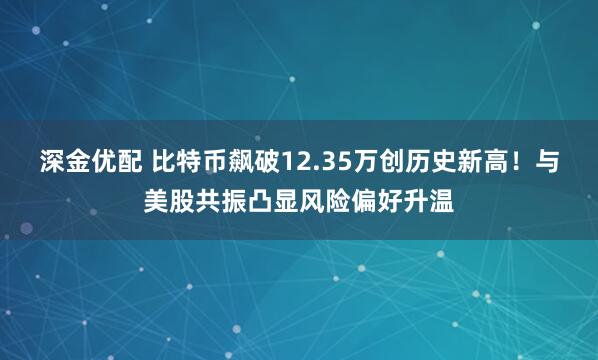 深金优配 比特币飙破12.35万创历史新高！与美股共振凸显风险偏好升温